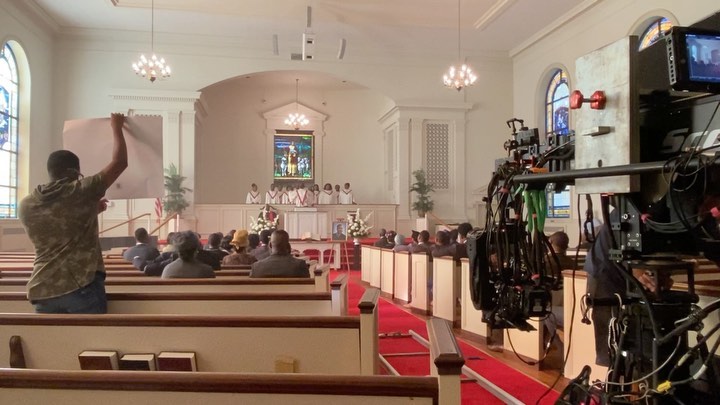 Filming in the Church 2